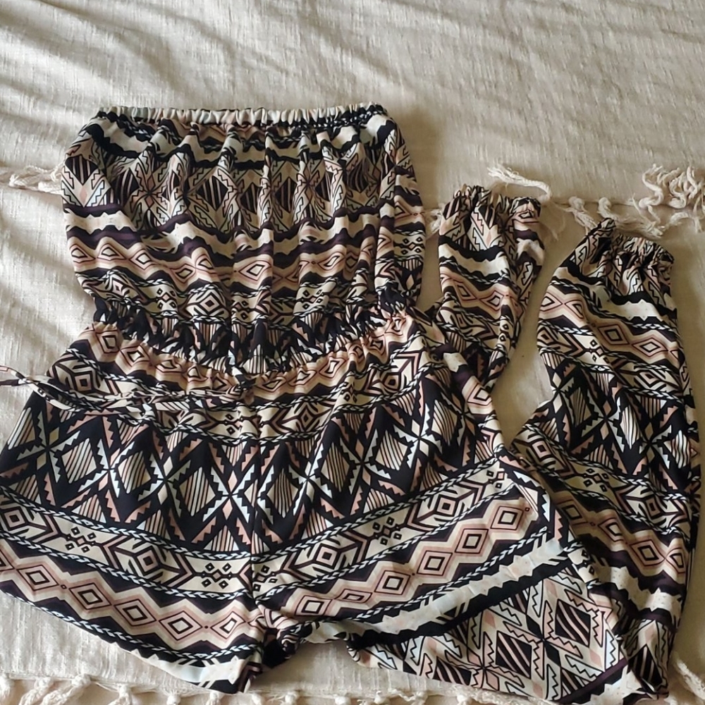 Strapless jumpsuit